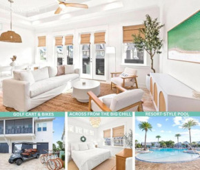 Pick Me Beaches 30A by Stay on 30A- Pool, Bikes, Golf Cart